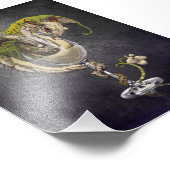 White Wine Dragon 4x6 Print Fotodruck (Ecke)