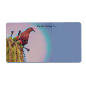 White Winged Dove Saguaro Cactus Digital Art (Vorne)