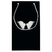 White Wings Gift Bag Kleine Geschenktüte (Rückseite)