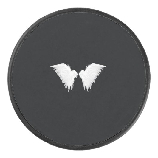 White Wings Hockey Puck (Vorderseite)