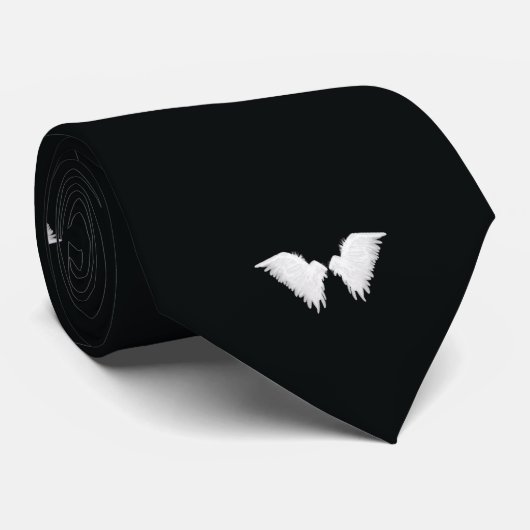 White Wings Krawatte (Gerollt)