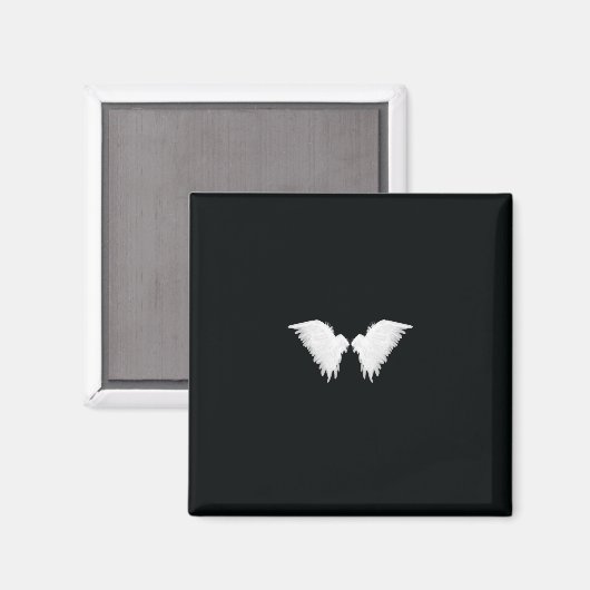 White Wings Magnet (Vorderseite/Rückseite)