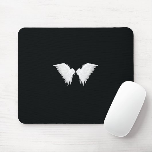 White Wings Mousepad (Mit Mouse)