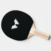 White Wings Ping Pong Paddle Tischtennis Schläger (Seitenansicht)