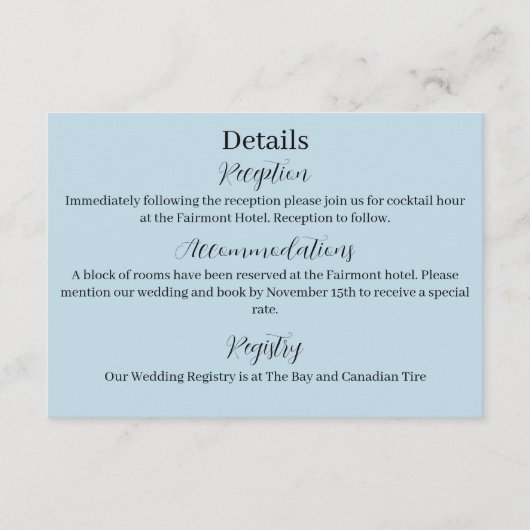 White Winter Dragon Snowflakes Blue Begleitkarte (Vorderseite)