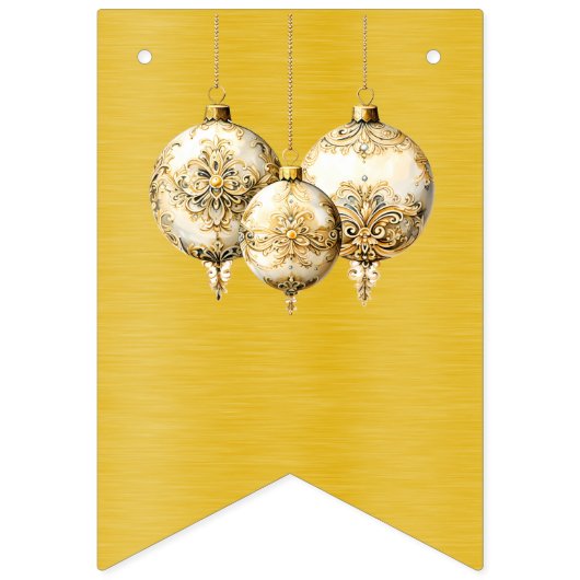 White Winterberry Einladung Set Wimpelkette (Zweite Fahne)