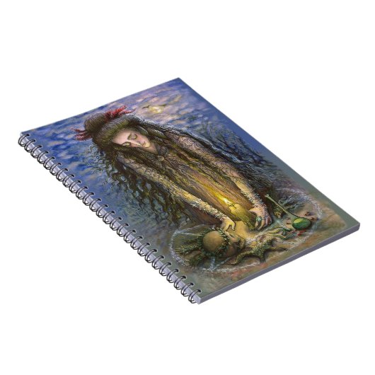 White Witch Ritual  Notizblock (Rechte Seite)