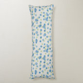 white with blue and green dots seitenschläferkissen (Rückseite (Vertikal))