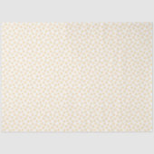 White with Yellow Daisies Tissue Paper Seidenpapier (Vorderseite)