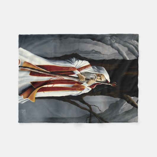 White Wizard Fleecedecke (Vorderseite (Horizontal))