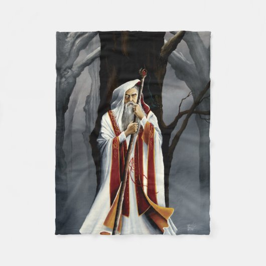 White Wizard Fleecedecke (Vorderseite)