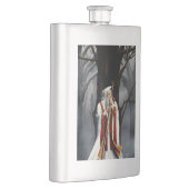 White Wizard Oak Tree Fantasy Flachmann (Rechts)