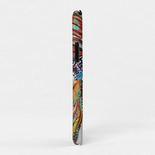 White Wolf Art Case-Mate iPhone Hülle (Hinten/Rechts)