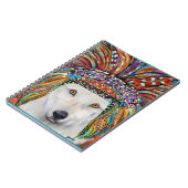 White Wolf Art Notizblock (Linke Seite)