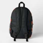 White Wolf Bedruckter Rucksack (Rückseite)