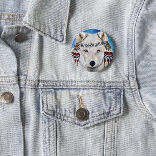 White Wolf Button (Beispiel)