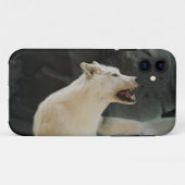 White Wolf Case-Mate iPhone Hülle (Rückseite (Horizontal))