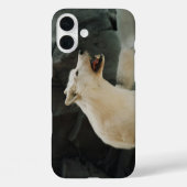 White Wolf Case-Mate iPhone Hülle (Rückseite)