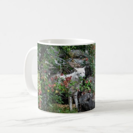 White Wolf Coffee Tasse (Vorderseite Links)