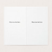 White Wolf Dreamcatcher Lila Blue Floral (Innenseite Aufgefaltet)