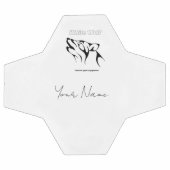 White Wolf Fußball (Flach)