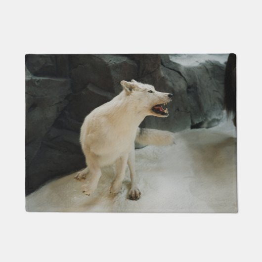 White Wolf Fußmatte (Vorderseite)