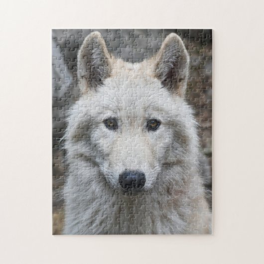 WHITE WOLF JIGSAW PUZZLE HERAUSFORDERUNG (Vertikal)