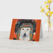 White Wolf Karte (Gelbe Blume)