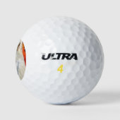 White Wolf Kokopelli Golfball (Logo)