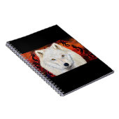 White Wolf Kokopelli Notizblock (Rechte Seite)