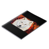 White Wolf Kokopelli Notizblock (Linke Seite)