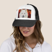 White Wolf Kokopelli Truckerkappe (Beispiel)