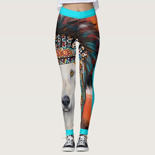 White Wolf Leggings (Vorderseite)