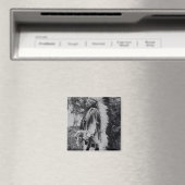 White Wolf, Leiter der Komanche, c.1891-98 Magnet (In Situ (Geschirrspüler))