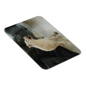 White Wolf Magnet (Rechte Seite)