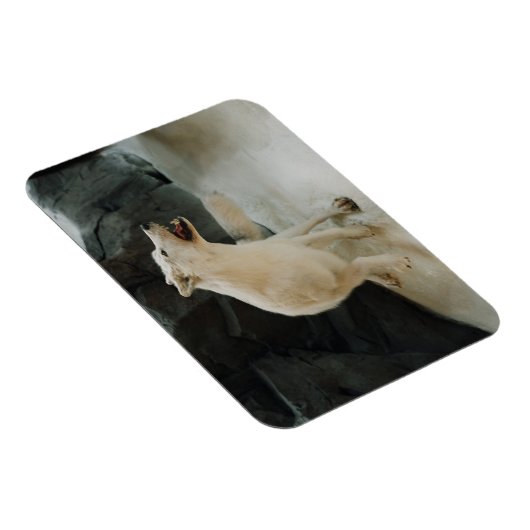 White Wolf Magnet (Rechte Seite)