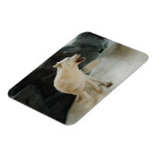 White Wolf Magnet (Linke Seite)