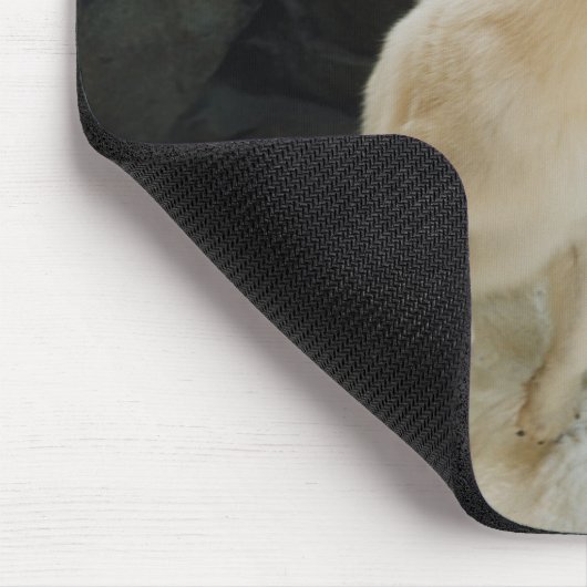 White Wolf Mousepad (Ecke)