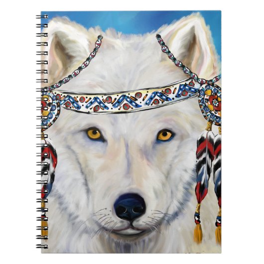 White Wolf Notizblock (Vorderseite)
