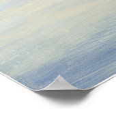 White Wolf Painting - Poster (Ecke)