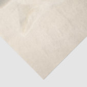 White Wolf Portrait with Forest Overlay Decoupage  Seidenpapier (Ausschnitt)