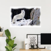 WHITE WOLF POSTER (Heimbüro)