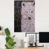 White Wolf Poster (Heimbüro)