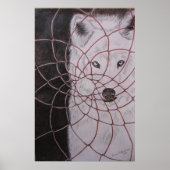 White Wolf Poster (Vorne)