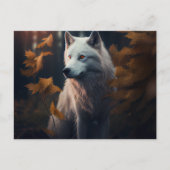 White-Wolf-Postkarten Postkarte (Vorderseite)