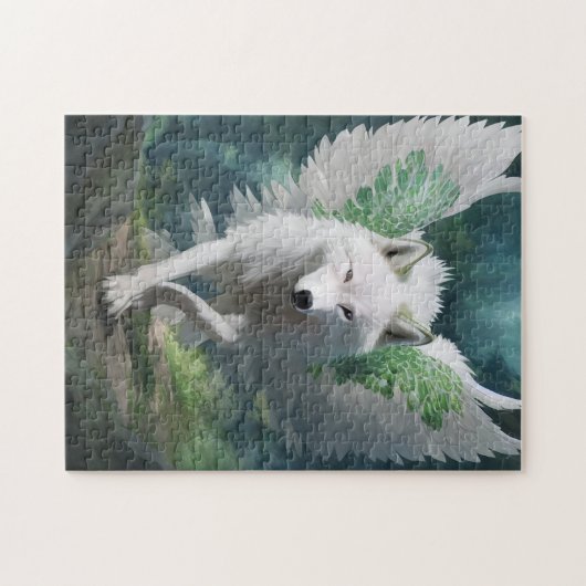 White Wolf Puzzle (Horizontal)