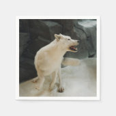 White Wolf Serviette (Vorderseite)