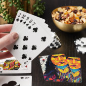 White Wolf Spielkarten (In Situ)