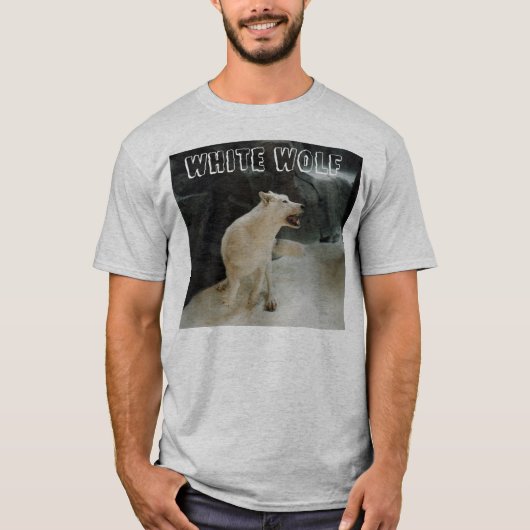 White Wolf T-Shirt (Vorderseite)