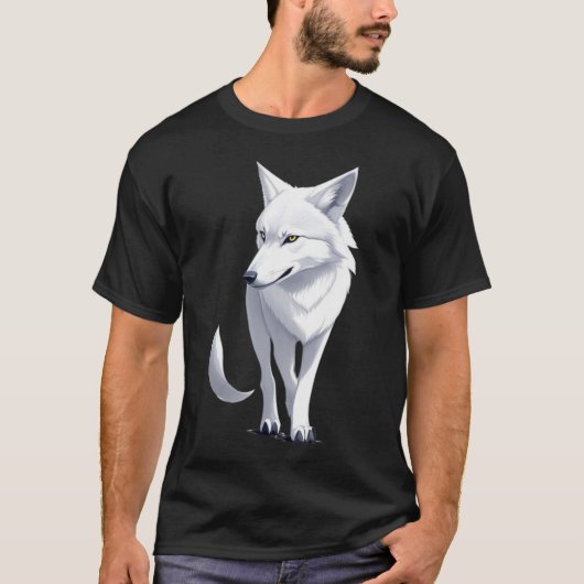 White Wolf T - Shirt (Vorderseite)